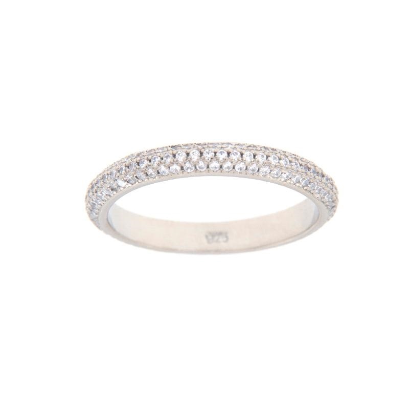ANELLO ARGENTO ZIRCONE
