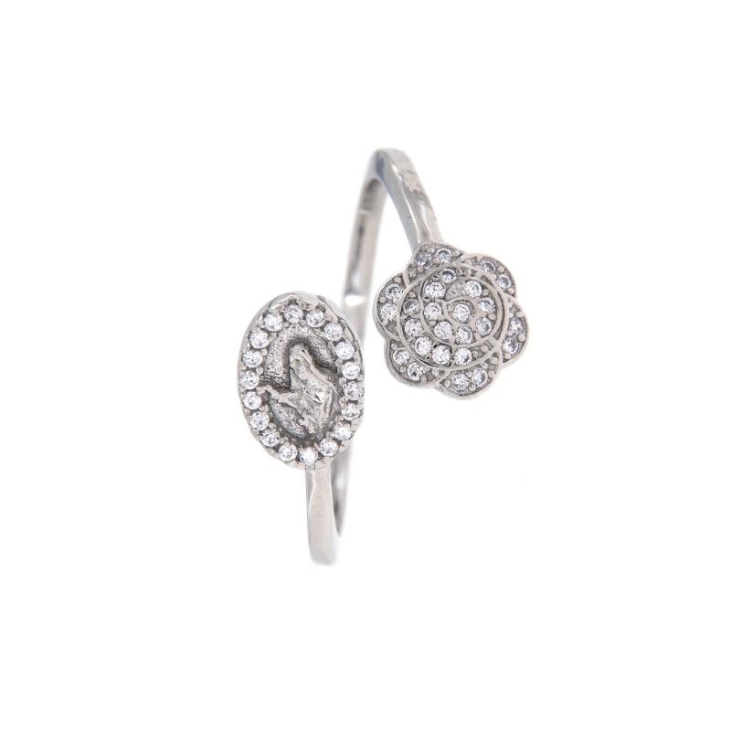 ANELLO ARGENTO ZIRCONE (R)