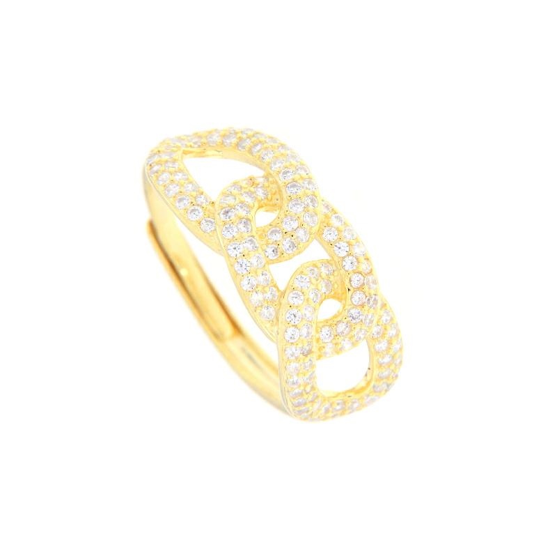 ANELLO ARGENTO ZIRCONE (F) (R)