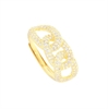 ANELLO ARGENTO ZIRCONE (F) (R)