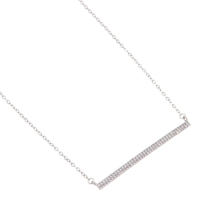 COLLIER ARGENTO ZIRCONE