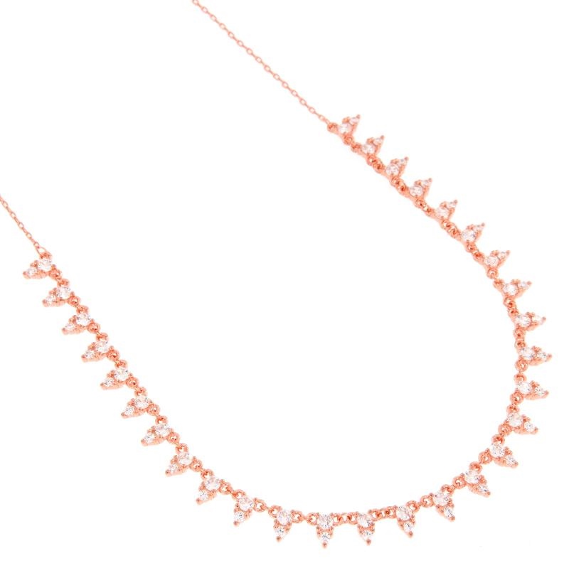 COLLIER ARGENTO ZIRCONE