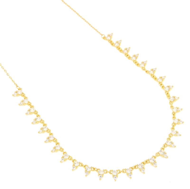 COLLIER ARGENTO ZIRCONE