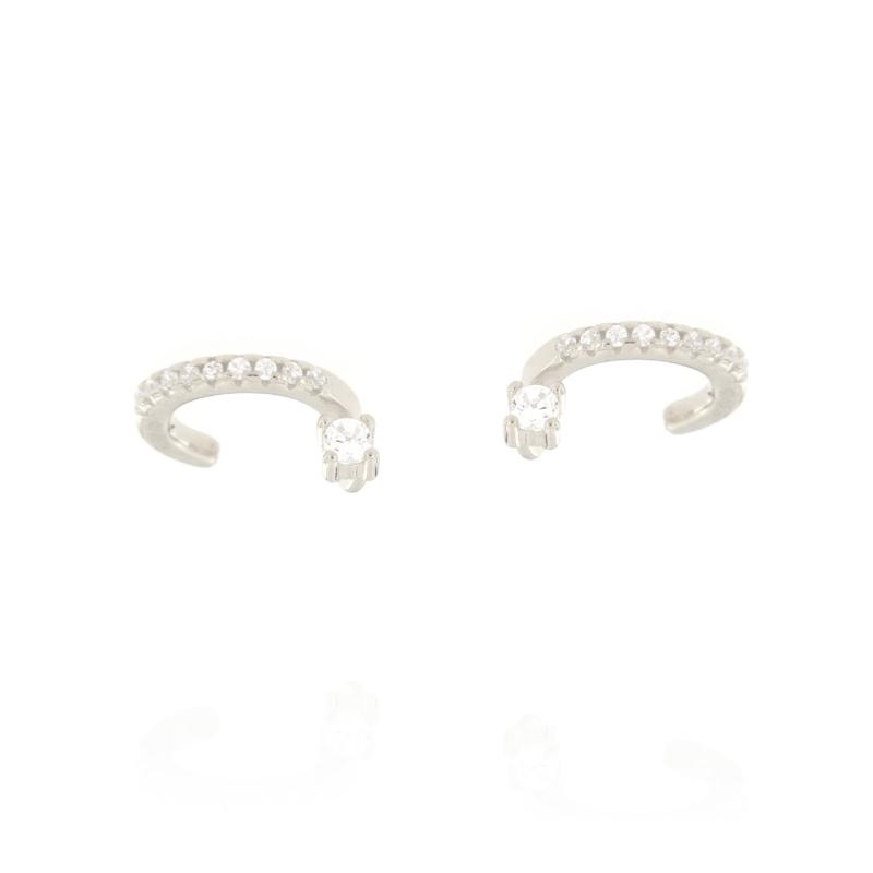 EAR CUFF ARGENTO ZIRCONE