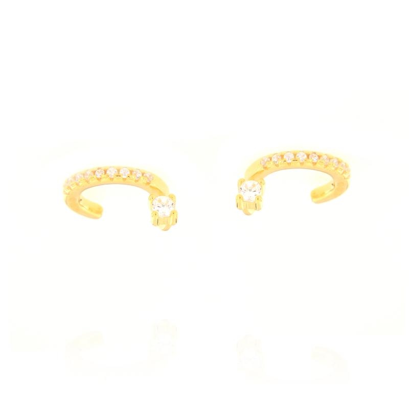 EAR CUFF ARGENTO ZIRCONE