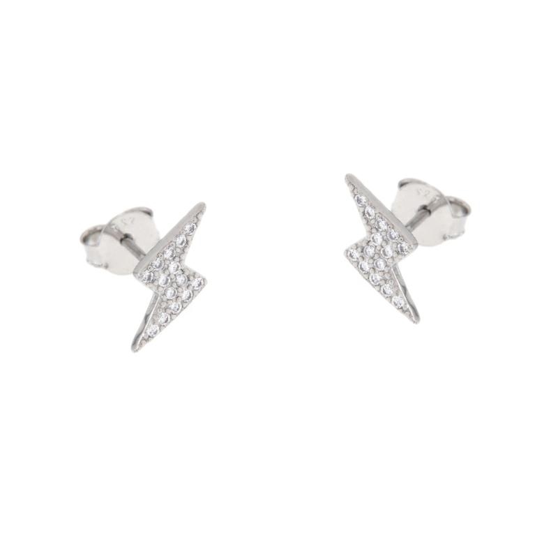 ORECCHINO ARGENTO ZIRCONE 3PZ