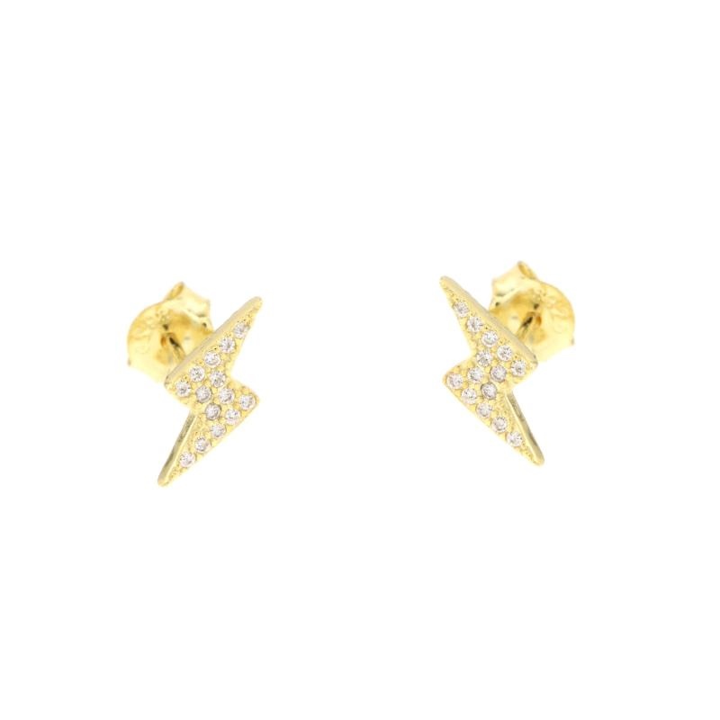 ORECCHINO ARGENTO ZIRCONE 3PZ