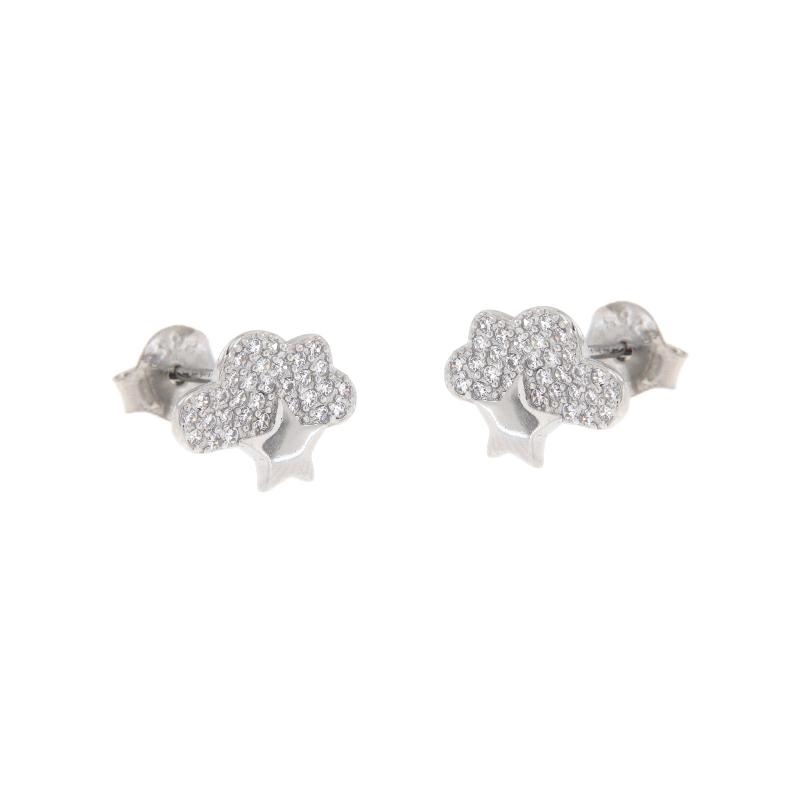 ORECCHINO ARGENTO ZIRCONE 3PZ