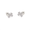 ORECCHINO ARGENTO ZIRCONE 3PZ