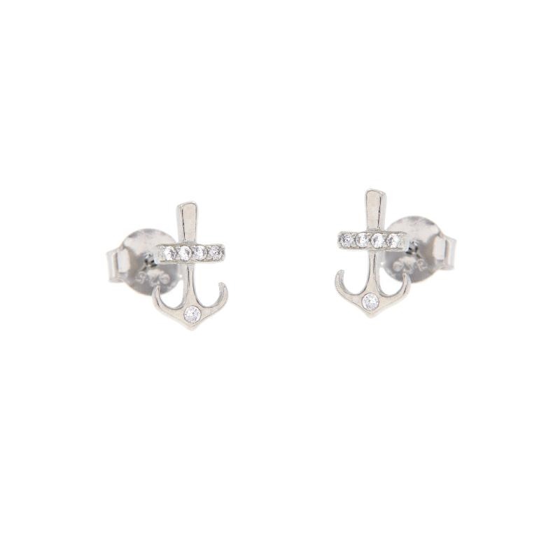 ORECCHINO ARGENTO ZIRCONE 3PZ