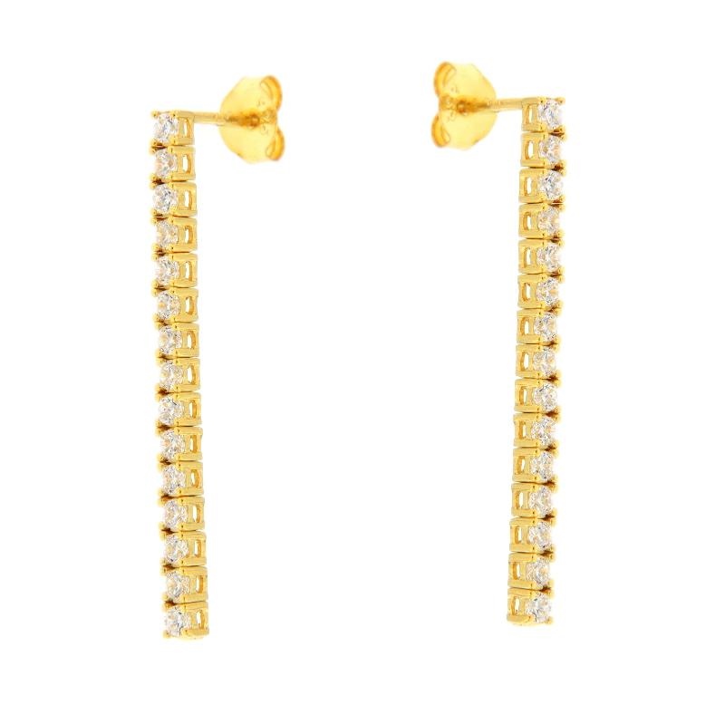 ORECCHINO ARGENTO ZIRCONE