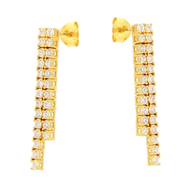 ORECCHINO ARGENTO ZIRCONE