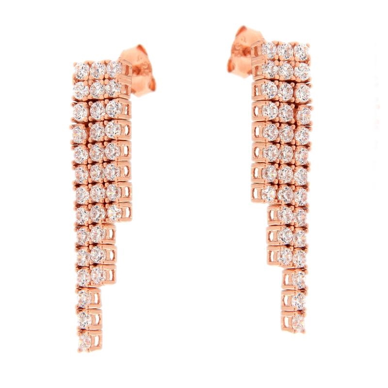 ORECCHINO ARGENTO ZIRCONE