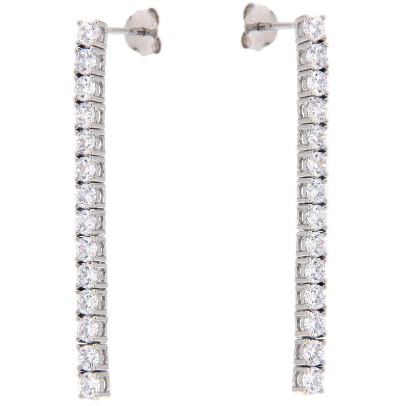 ORECCHINO ARGENTO ZIRCONE
