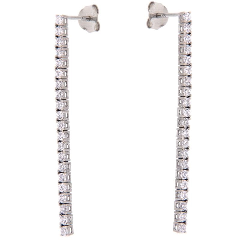 ORECCHINO ARGENTO ZIRCONE