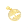 CIONDOLO ARGENTO ZIRCONE