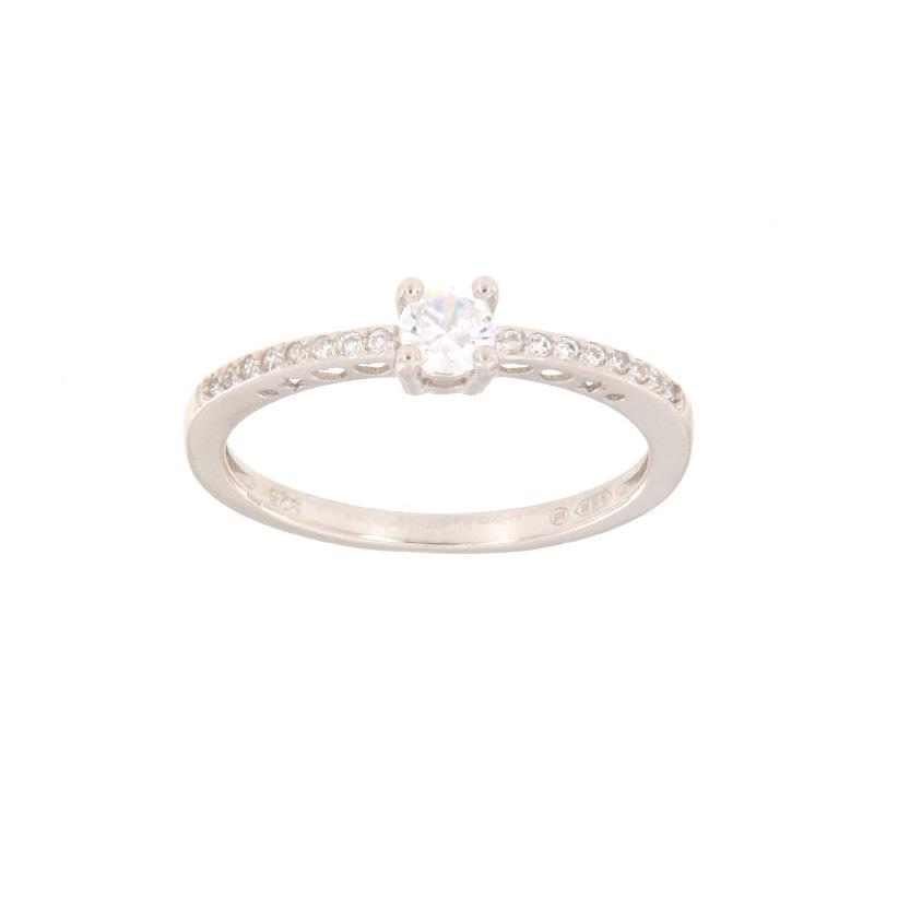 ANELLO ARGENTO ZIRCONE (F) (R)