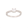 ANELLO ARGENTO ZIRCONE (F) (R)