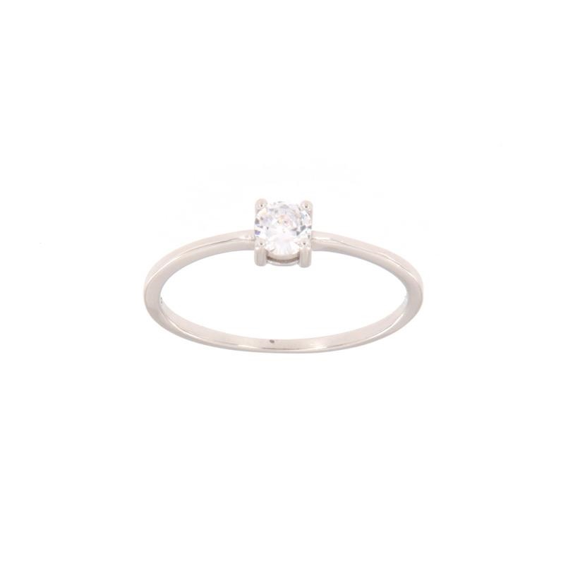 ANELLO ARGENTO ZIRCONE (F) (R)