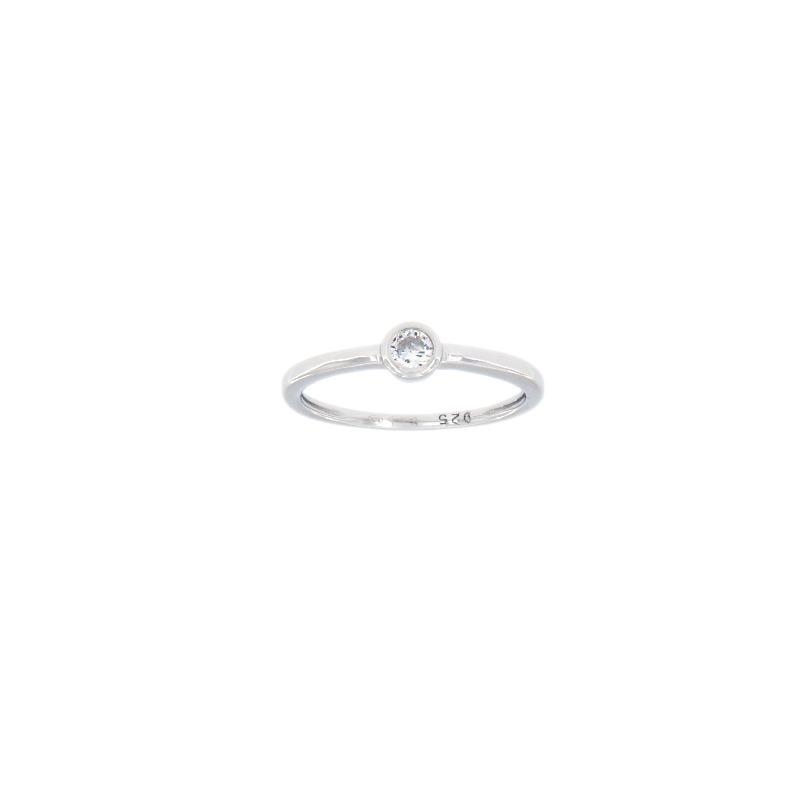 ANELLO ARGENTO ZIRCONE