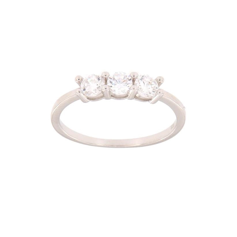 ANELLO ARGENTO ZIRCONE (F) (R)