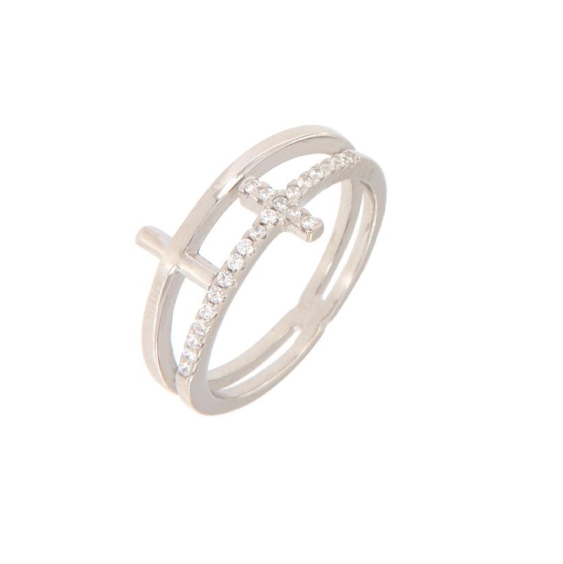 ANELLO ARGENTO ZIRCONE