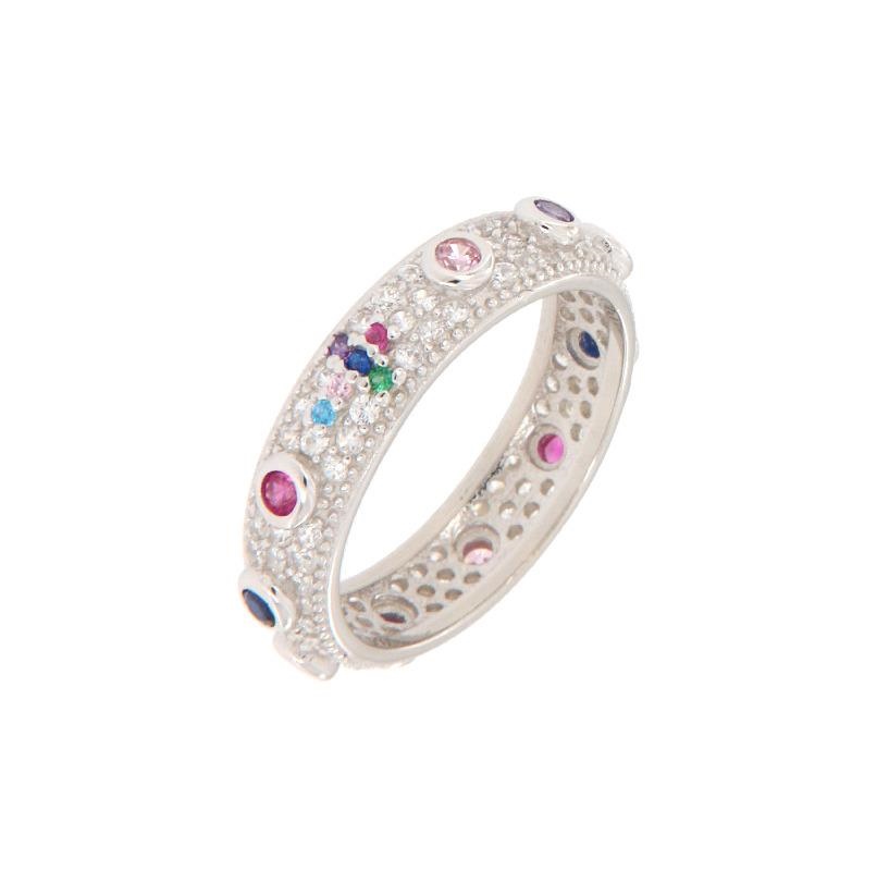ANELLO ARGENTO ZIRCONE