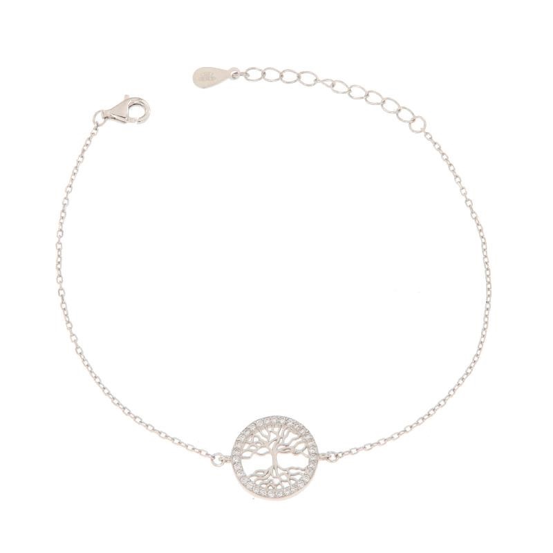 BRACCIALE ARGENTO ZIRCONE