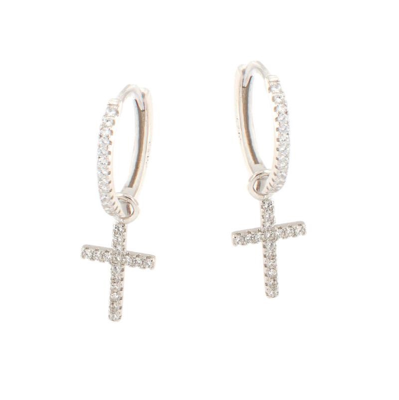 ORECCHINO ARGENTO ZIRCONE