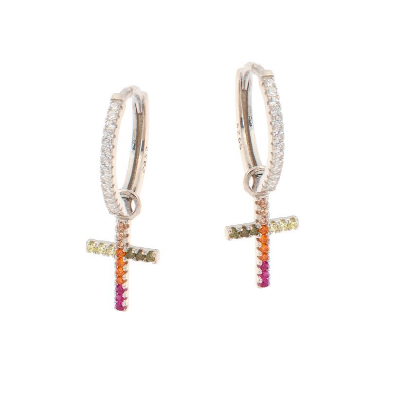 ORECCHINO ARGENTO ZIRCONE