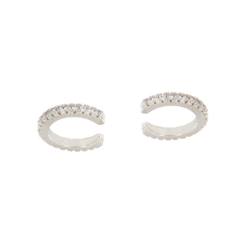 EAR CUFF ARGENTO ZIRCONE