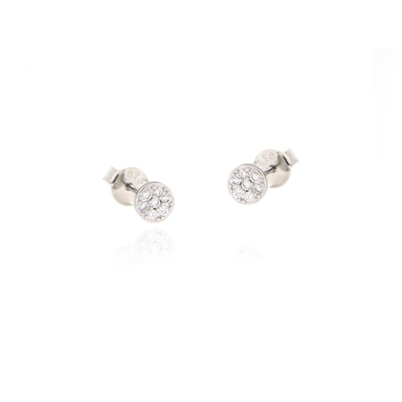 ORECCHINO ARGENTO ZIRCONE 3PZ
