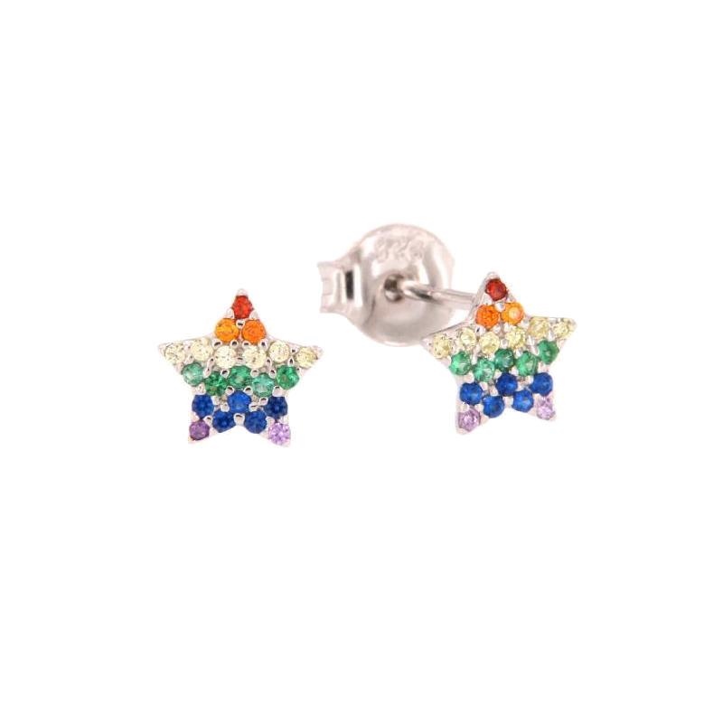 ORECCHINO ARGENTO ZIRCONE 3PZ