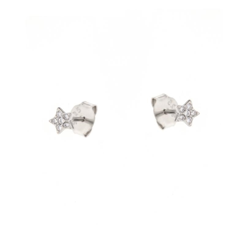 ORECCHINO ARGENTO ZIRCONE 3PZ