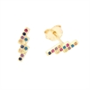 ORECCHINO ARGENTO ZIRCONE 3PZ