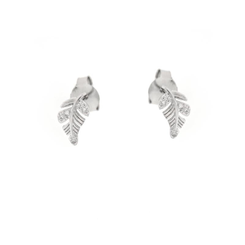 ORECCHINO ARGENTO ZIRCONE 3PZ
