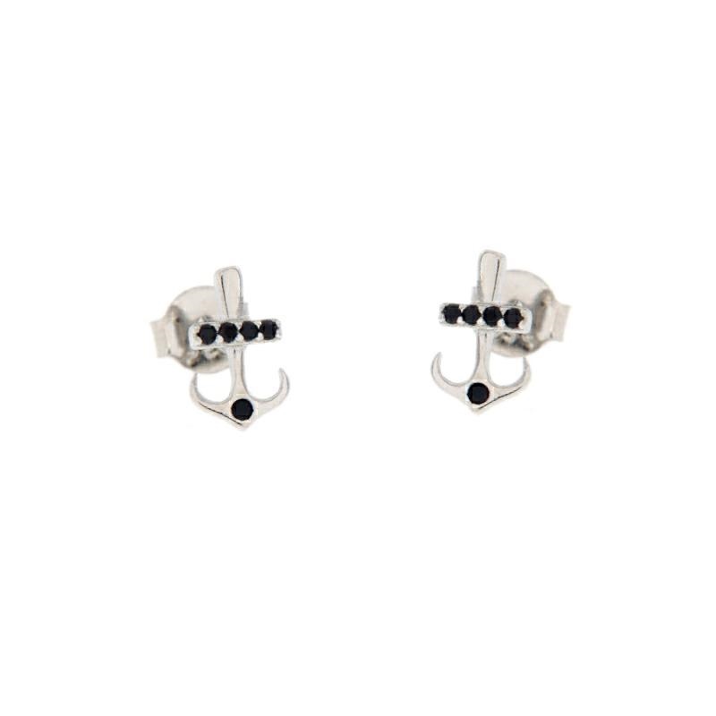 ORECCHINO ARGENTO ZIRCONE 3PZ