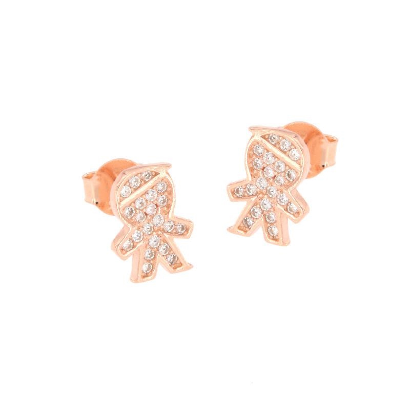ORECCHINO ARGENTO ZIRCONE 3PZ