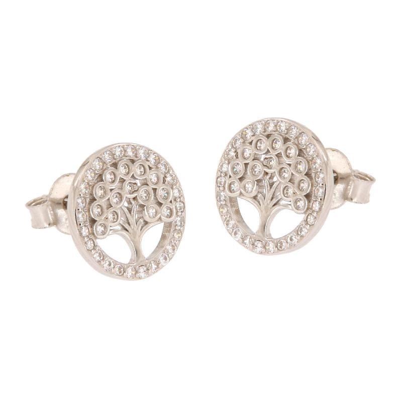 ORECCHINO ARGENTO ZIRCONE 3PZ