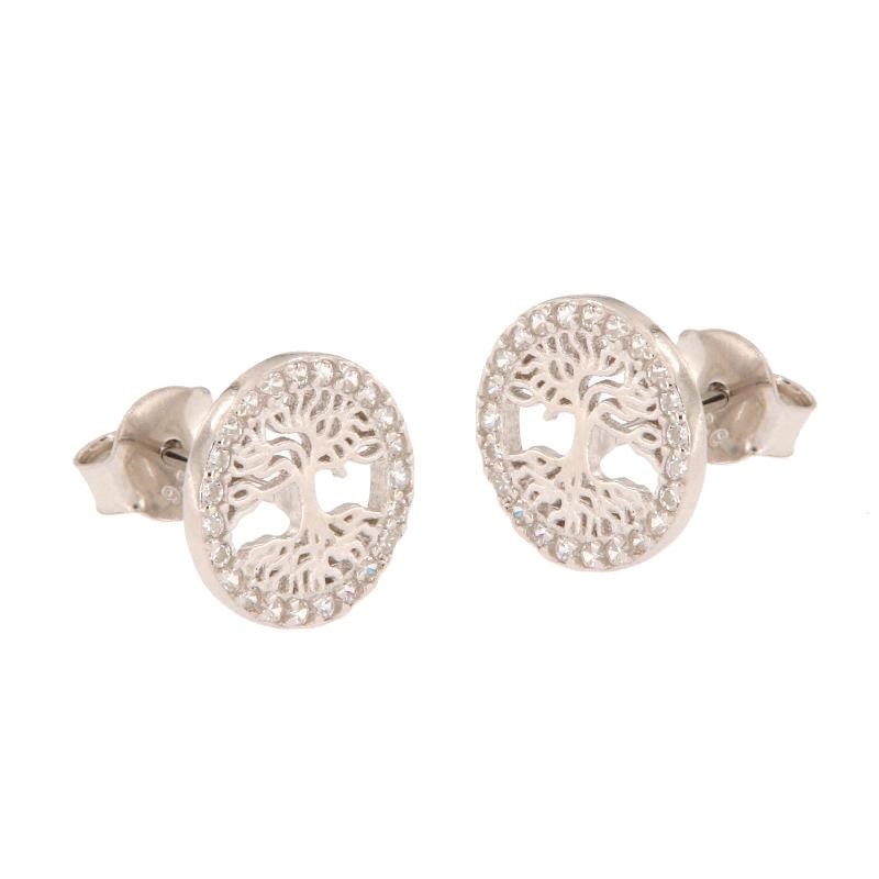 ORECCHINO ARGENTO ZIRCONE 3PZ