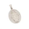 CIONDOLO ARGENTO ZIRCONE
