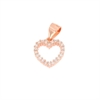 CIONDOLO ARGENTO ZIRCONE