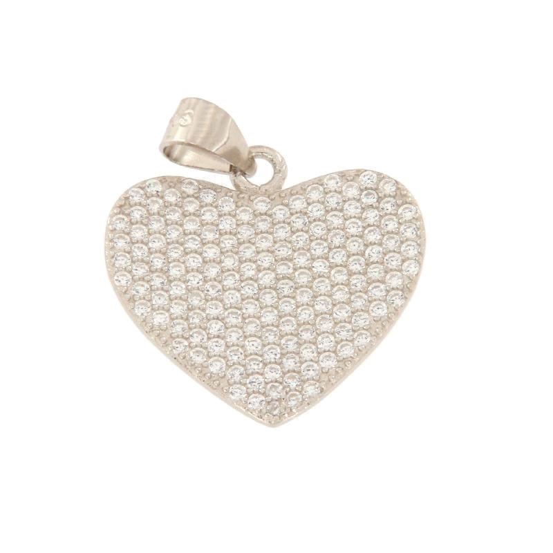 CIONDOLO ARGENTO ZIRCONE