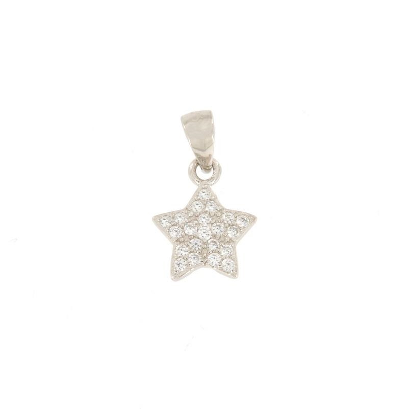 CIONDOLO ARGENTO ZIRCONE