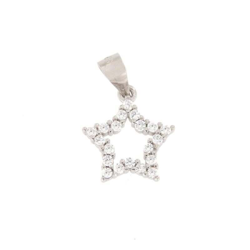 CIONDOLO ARGENTO ZIRCONE