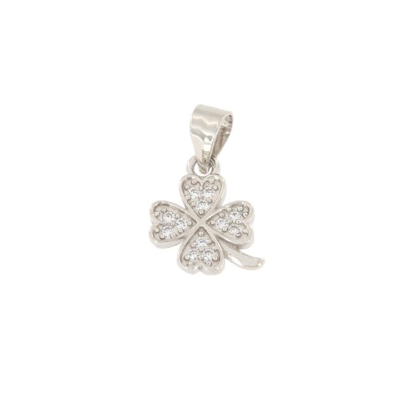 CIONDOLO ARGENTO ZIRCONE