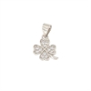 CIONDOLO ARGENTO ZIRCONE