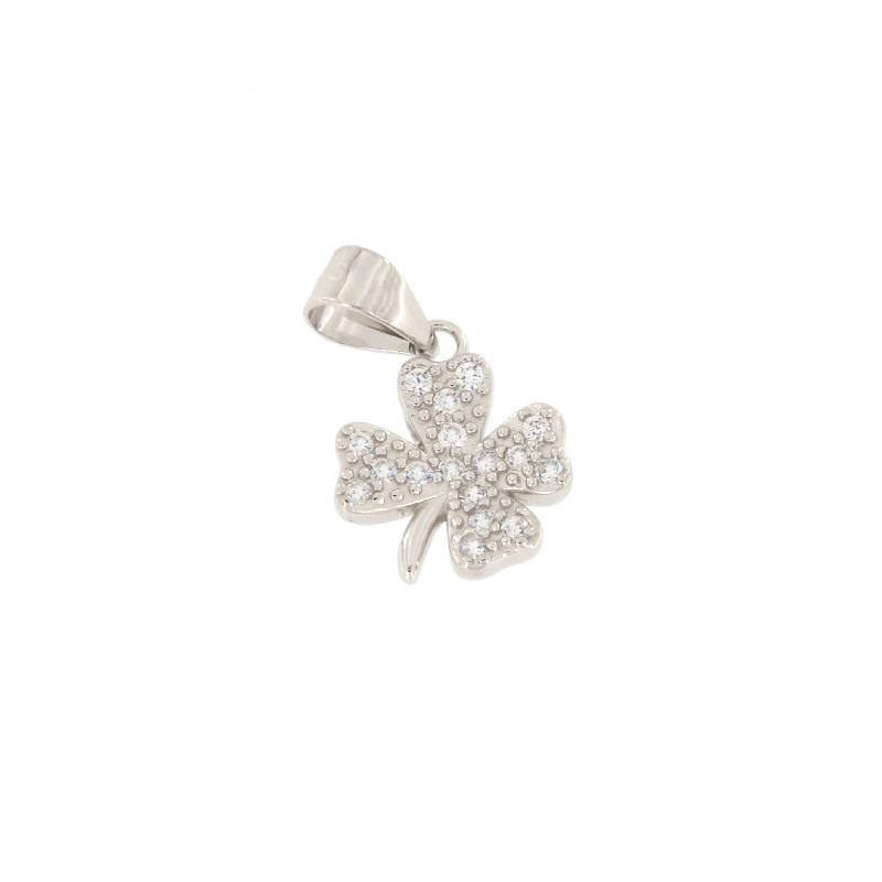 CIONDOLO ARGENTO ZIRCONE