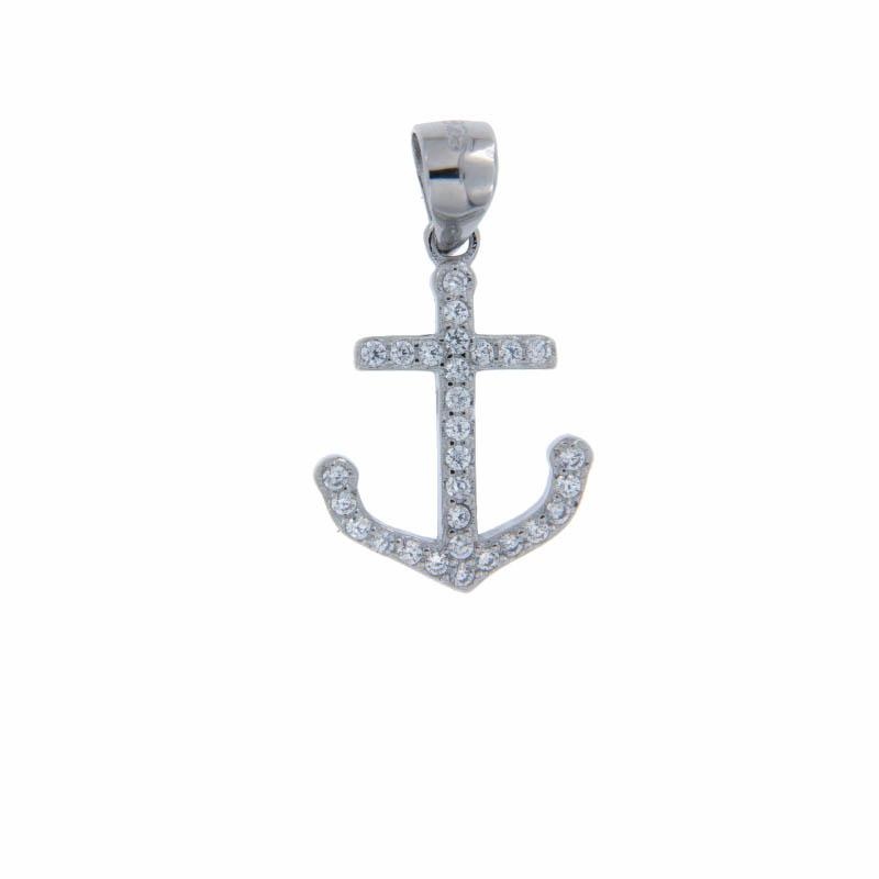 CIONDOLO ARGENTO ZIRCONE