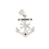 CIONDOLO ARGENTO ZIRCONE
